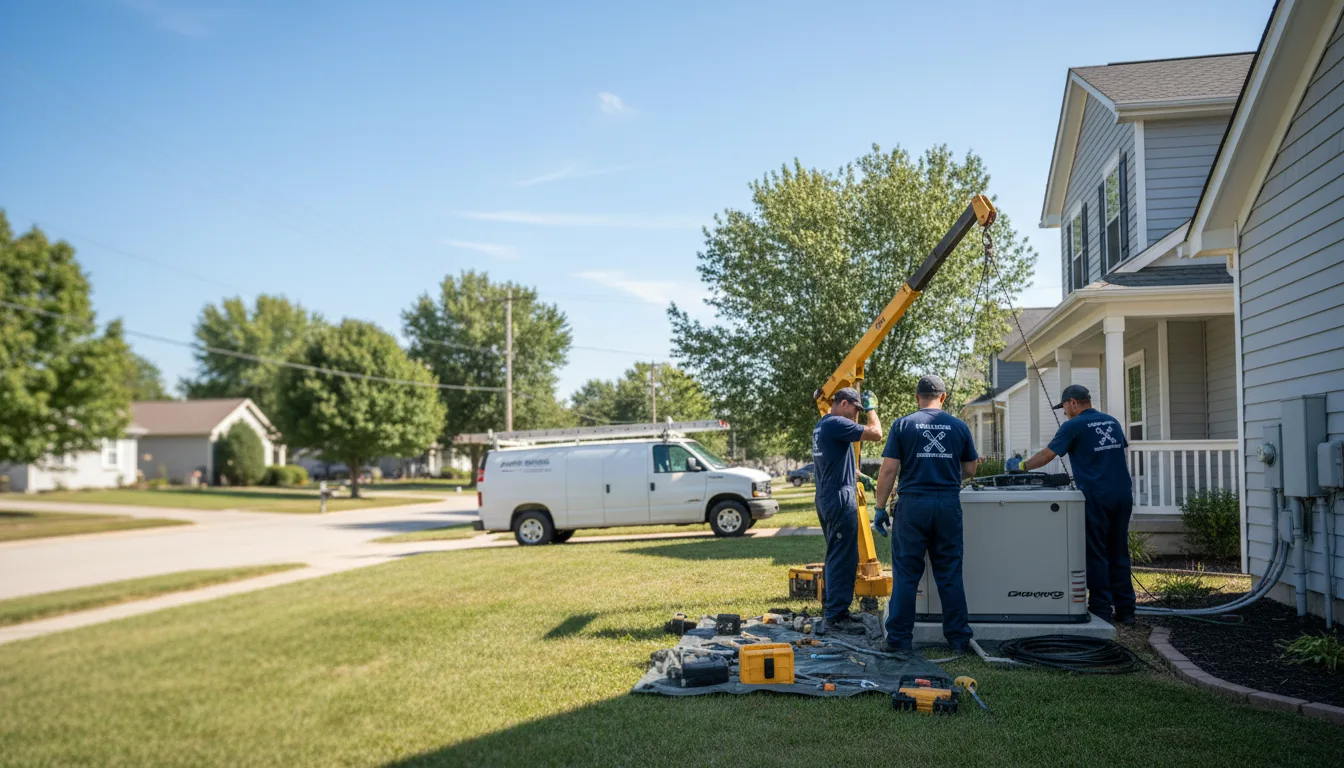 Generator Installation in Maquoketa, IA near me